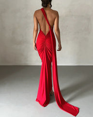 Garze Backless Maxi Dress