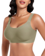 Women’s Wire-Free Push-Up Seamless Full-Cup Bra