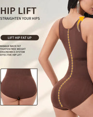 Women's One-Piece Shapewear Double-Layer Abdomen Control