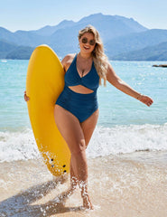 Push Up Tummy Control One Piece Swimsuit