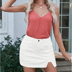 High Waisted Jean Shorts