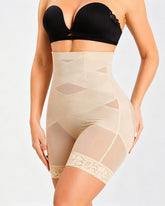 High Waist Body Shaper Shorts for Tummy Control Smooth Waist and Thigh Shaping