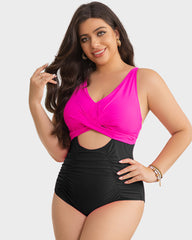 Push Up Tummy Control One Piece Swimsuit