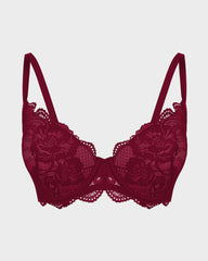Lace Full Coverage Push Up Bra