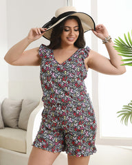 Built-in Bra Swim Romper