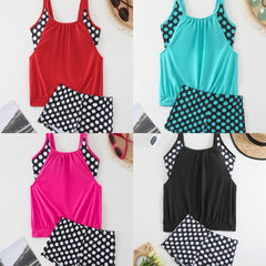Women's Polka Dot Two Piece Swimsuit