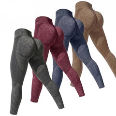 Women's High-Waisted Seamless Leggings, Sculpting & Butt-Lifting Workout Pants