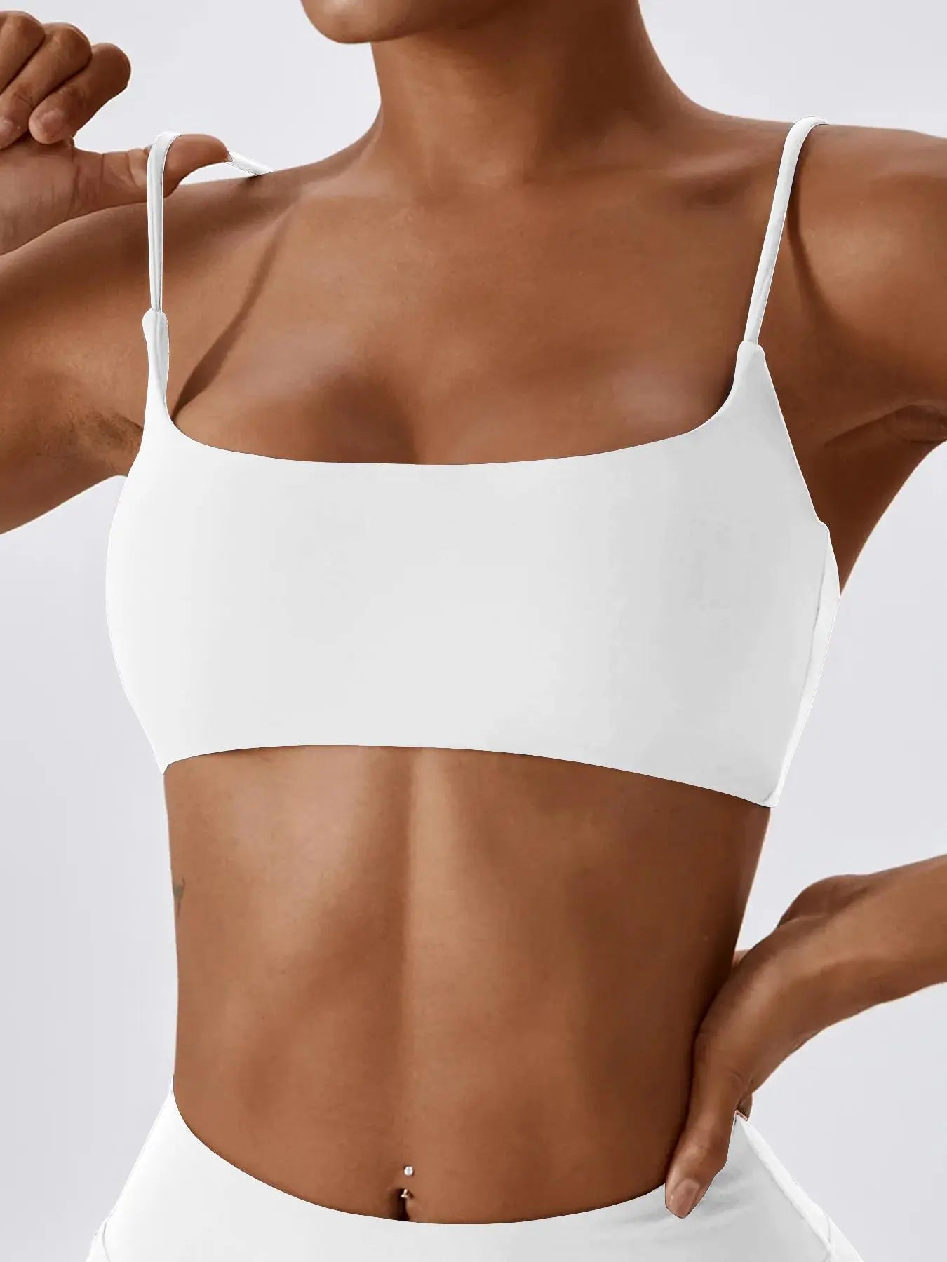 Women's Solid Wireless Sports Bra - Comfortable & Breathable