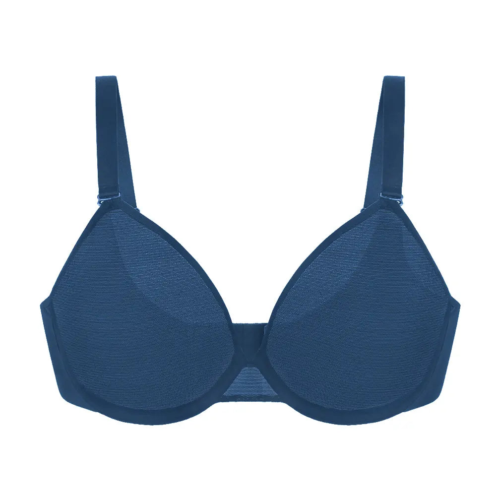 🎉 2nd 50% OFF 🎉Plus Size Air Light Sheer Mesh Minimizer Bra
