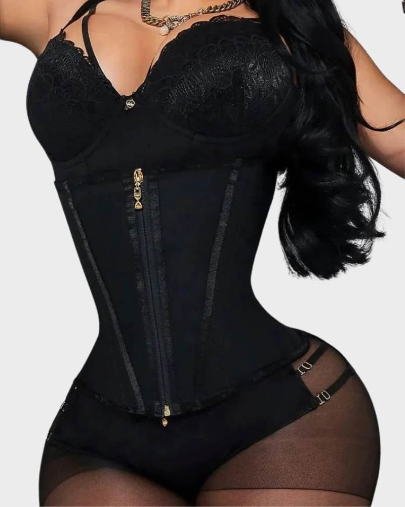 Bombonds Comfort Hourglass Shaping Waist Trainer Double Tummy Compression Corset