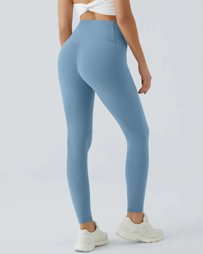 🔥Flash Sale🔥 High Waisted Butt Lifting Tummy Control Side Pocket Shaping Training Leggings