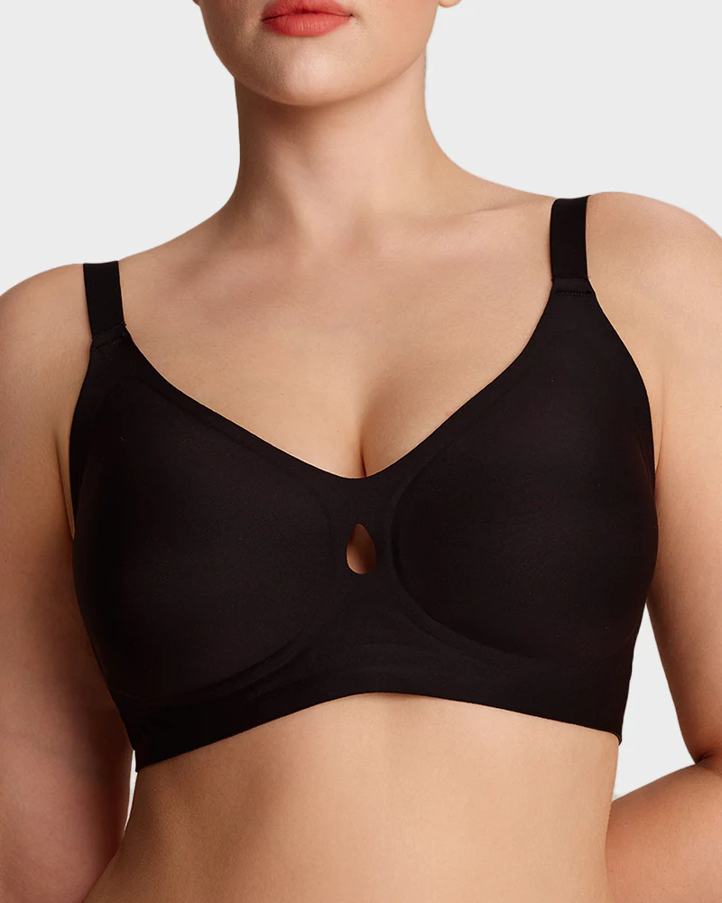 Invisible Jelly Lift Bra with Breathable Water Drop Hollow