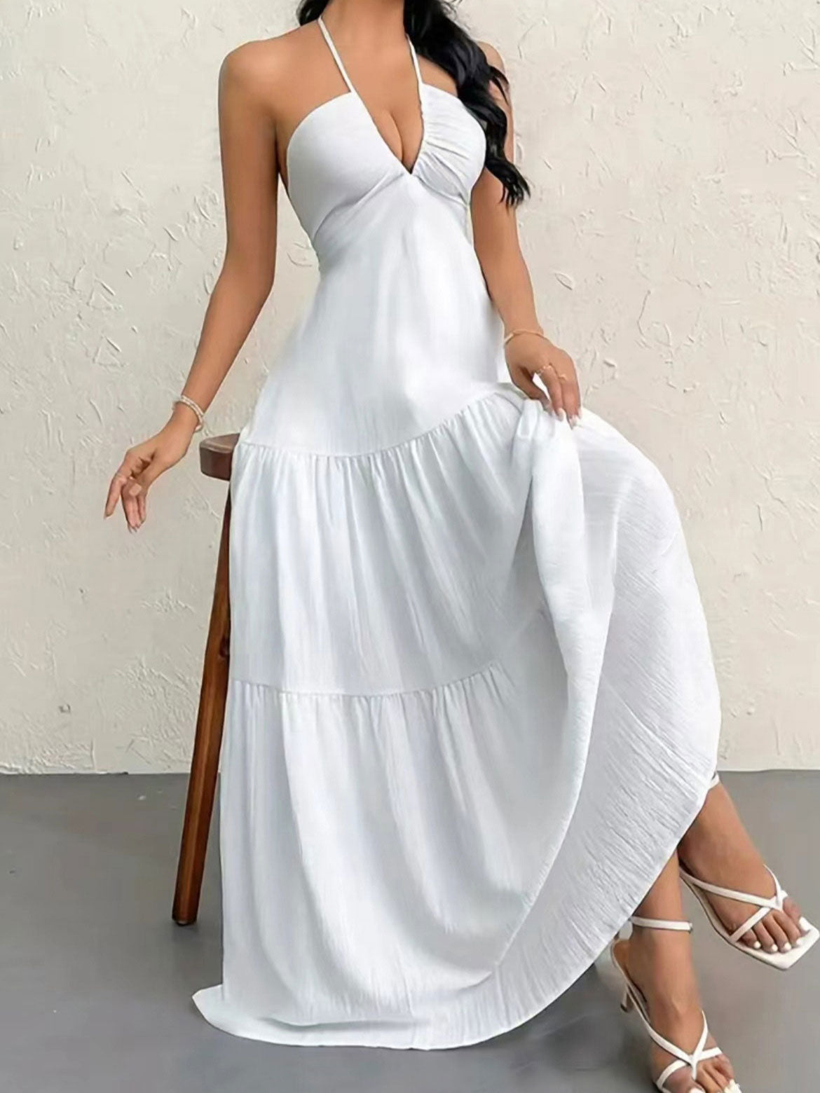 Beach resort style beach dress
