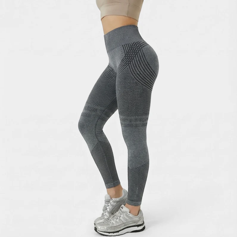 High Waisted And Hip Lifting Yoga Elastic Quick Drying Tight Pants