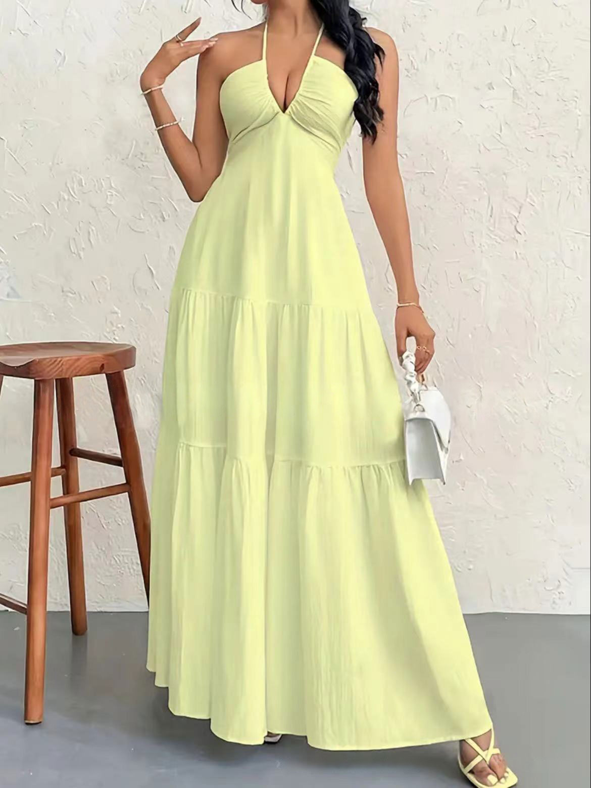 Beach resort style beach dress