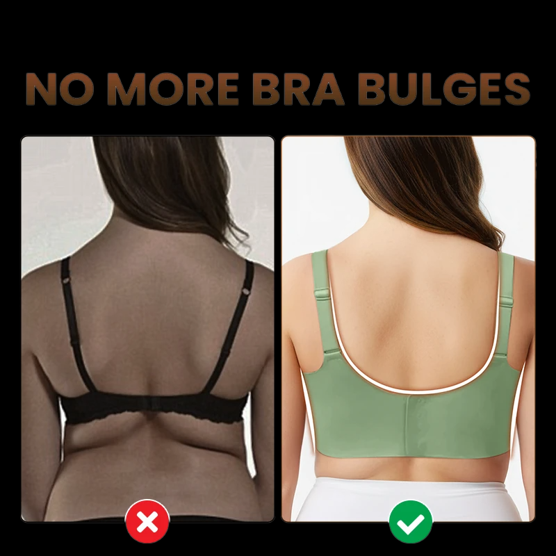 Supportive Wireless Lift Bra for All-Day Comfort