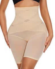 Comfort High Waisted Body Shaper Shorts Seamless no Rolling Thigh Slimmer
