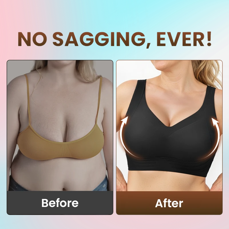 Supportive Wireless Lift Bra for All-Day Comfort