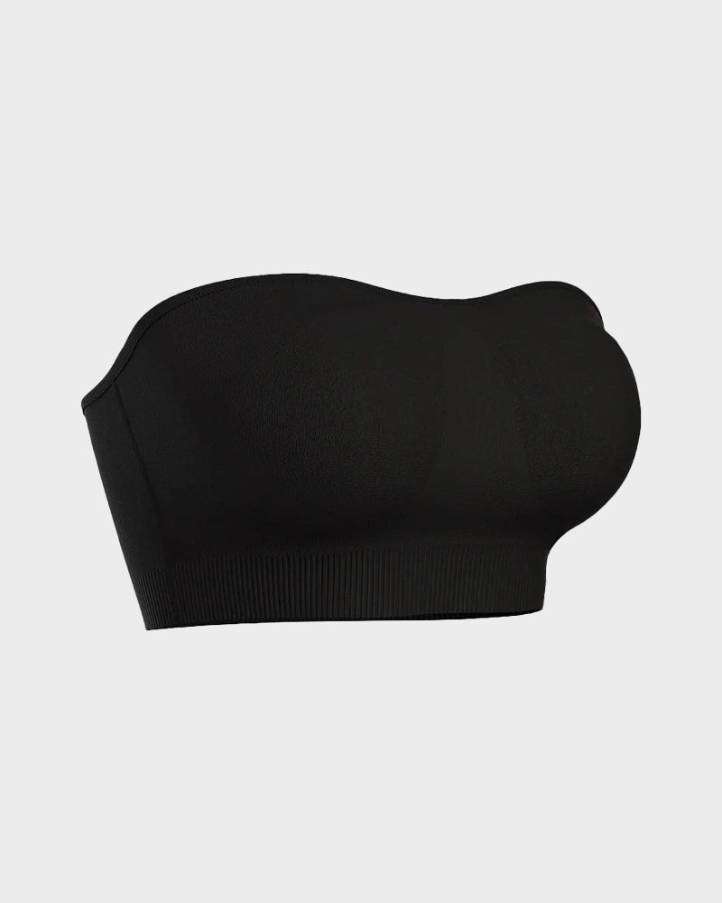 Seamless Non-Slip Strapless Wireless Bandeau Bra