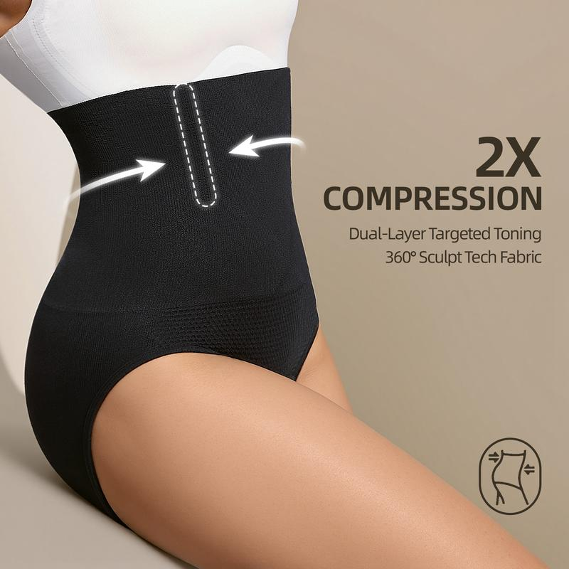 【Gravity-Defying】Women's Tummy Control Shapewear Panties Hi-Waist Body Shaper Comfy Tummy Control Cotton Underwear Slimming Briefs Compression Minimalist sexy