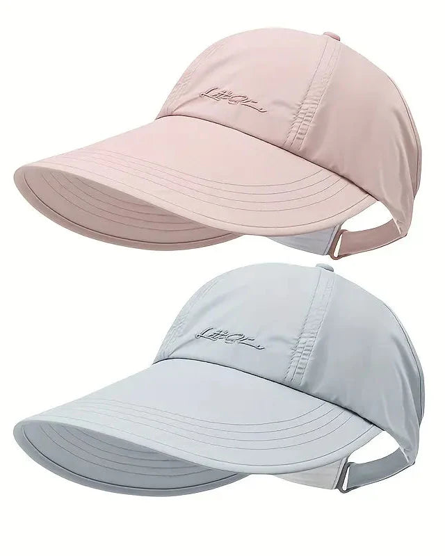 Lightweight Sun Protection Baseball Caps (2 Pack)