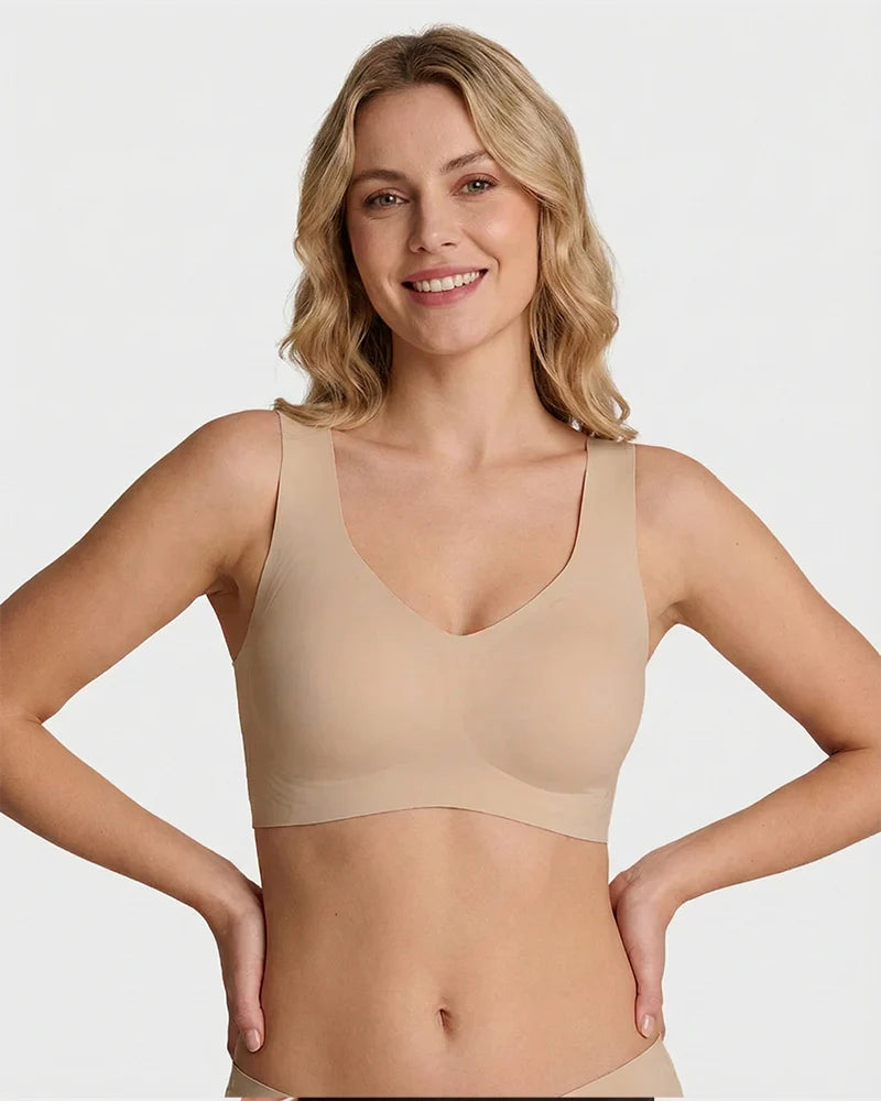 Lifting Wire-Free Antibacterial Jelly Bra