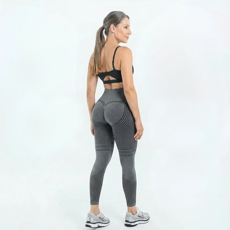 High Waisted And Hip Lifting Yoga Elastic Quick Drying Tight Pants