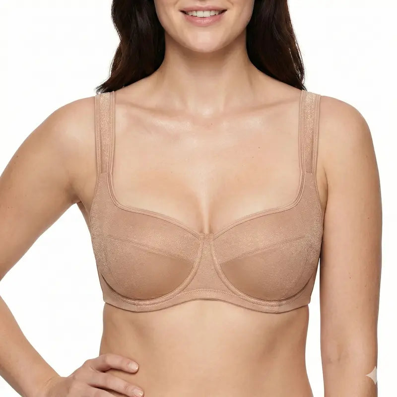 Women Shimmer Lightly Padded Balconette Bra