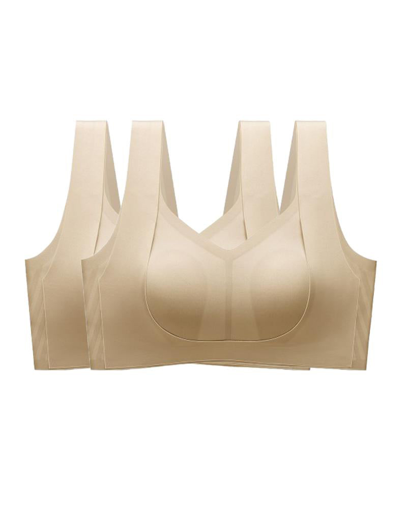 Full Support Wireless Push-Up Minimizer Bra