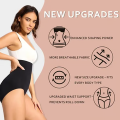 【Gravity-Defying】Women's Tummy Control Shapewear Panties Hi-Waist Body Shaper Comfy Tummy Control Cotton Underwear Slimming Briefs Compression Minimalist sexy