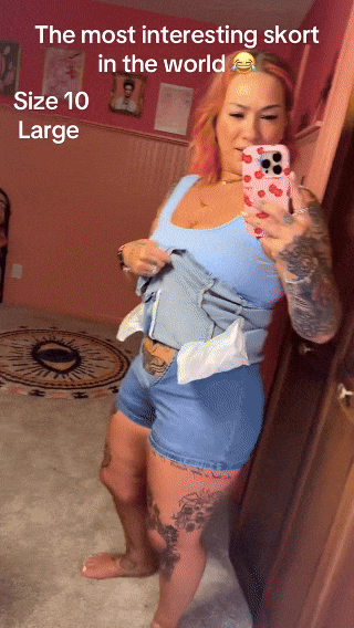 High Waisted Jean Shorts