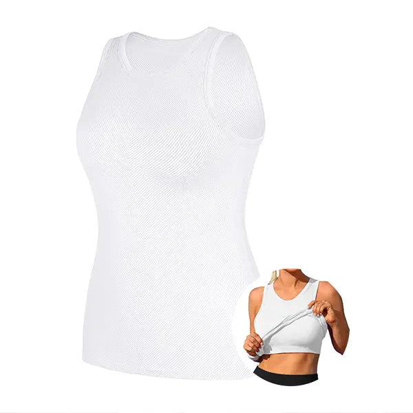 Women's Seamless High Neck Workout Tank Top