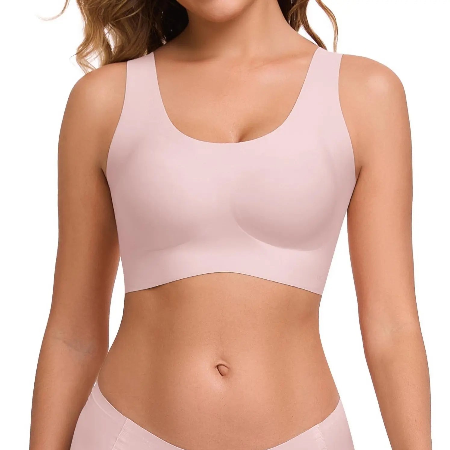 Seamless Wireless Full Coverage Bra – Soft & Breathable