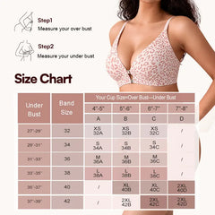 Front Closure Elasticity Bra