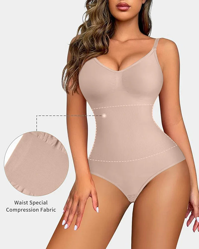 Comfortable tummy control with hip lifting and body shaping camisole shapewear
