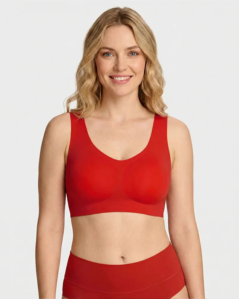 Lifting Wire-Free Antibacterial Jelly Bra