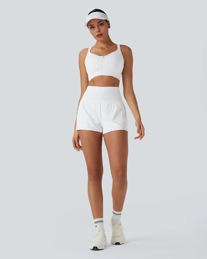 Push-Up Crisscross Back Sports Bra