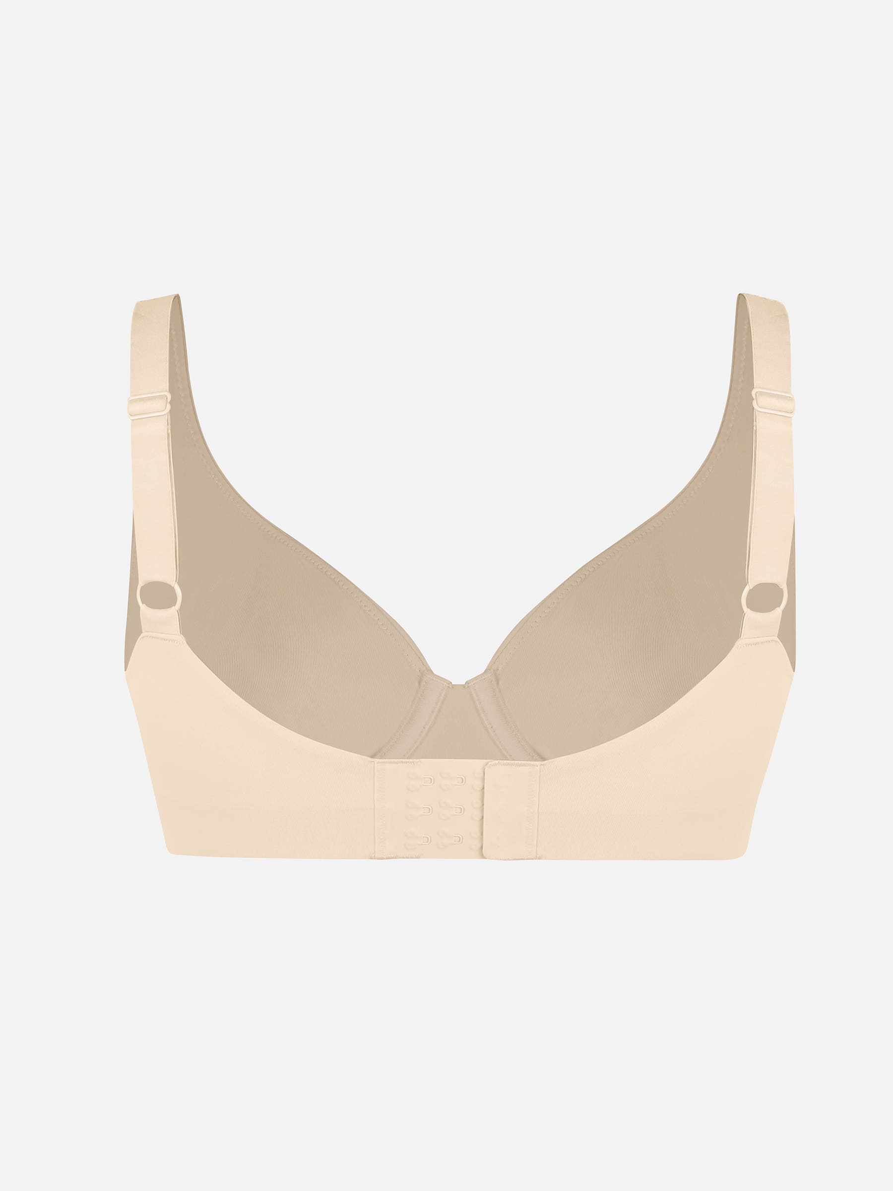Underwire Adjustable Deep V-neck Bra