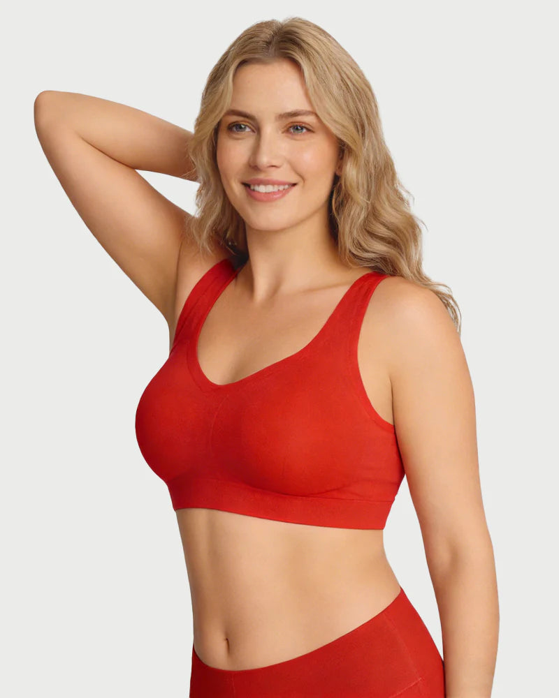 Lifting Wire-Free Antibacterial Jelly Bra