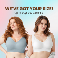 Supportive Wireless Lift Bra for All-Day Comfort