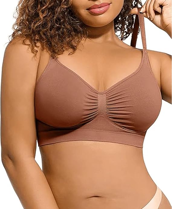 Women's Full Coverage Non-Padded Wireless Sculpt Bra