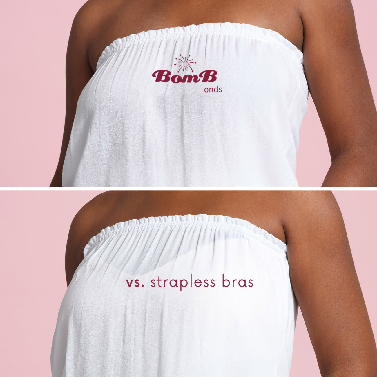 🔥FLASH SALE🔥Bombonds Invisible Lift Inserts | Double-Sided Adhesive Bra Lifter for Instant Boost
