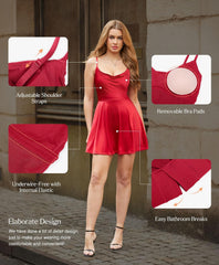 Shaping Corset Mini Dress – Curve-Enhancing & Confidence-Boosting
