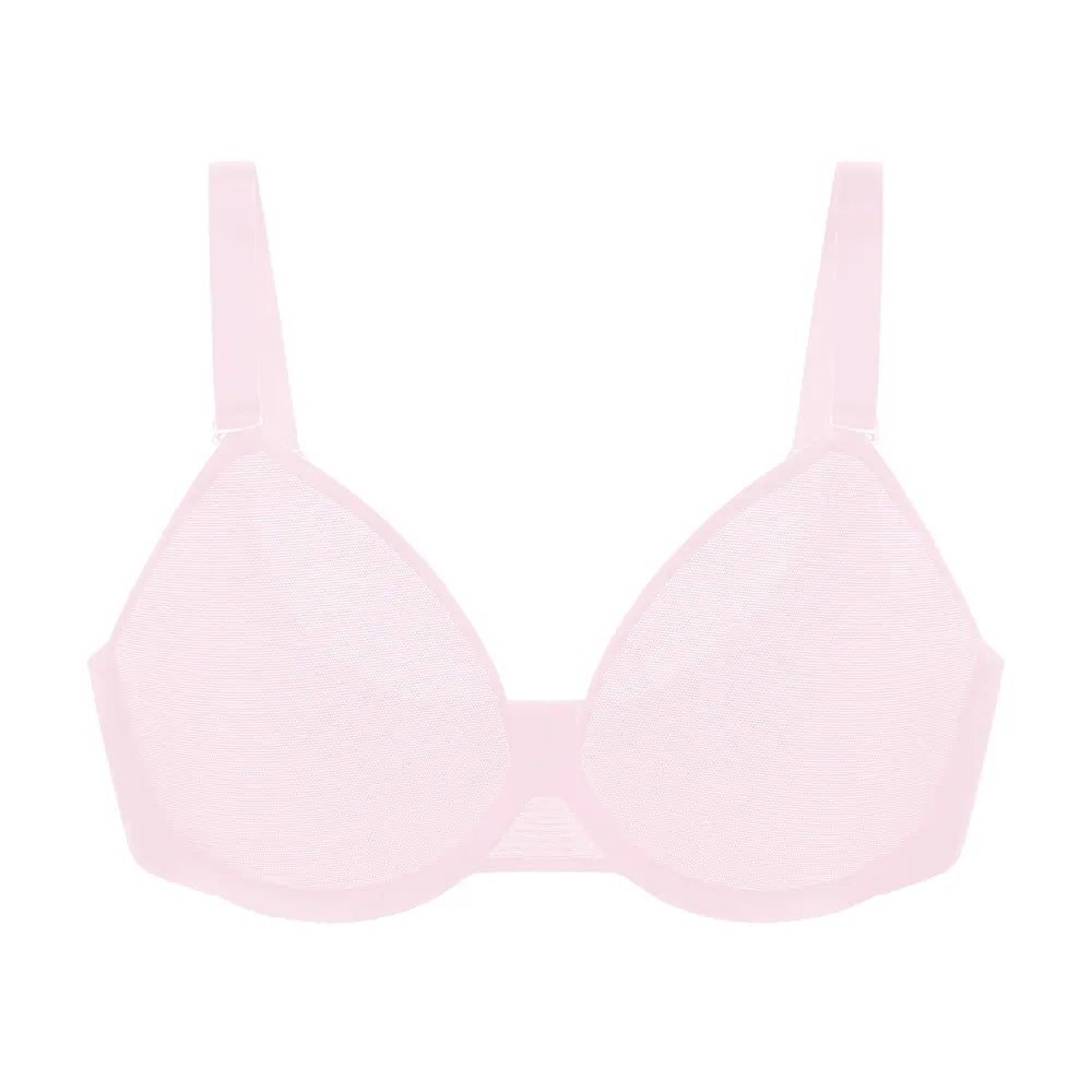 🎉 2nd 50% OFF 🎉Plus Size Air Light Sheer Mesh Minimizer Bra