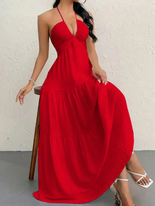Beach resort style beach dress