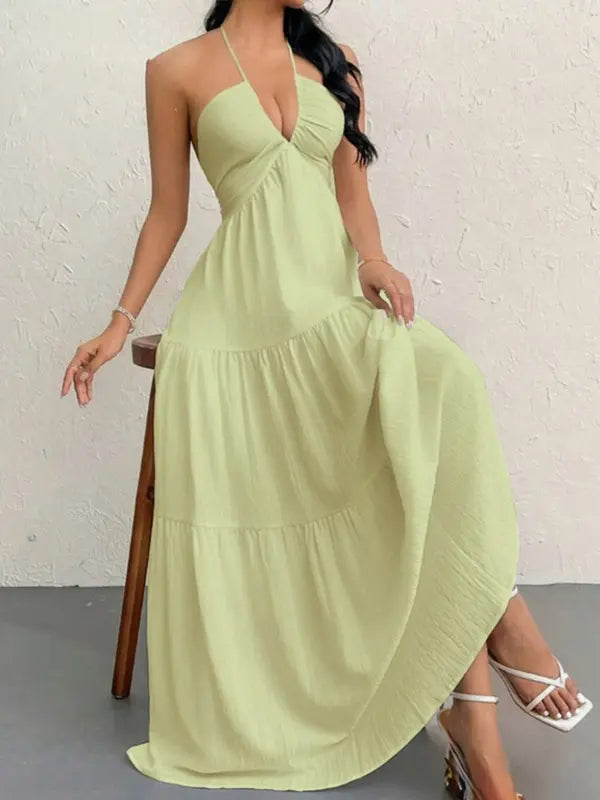 Beach resort style beach dress