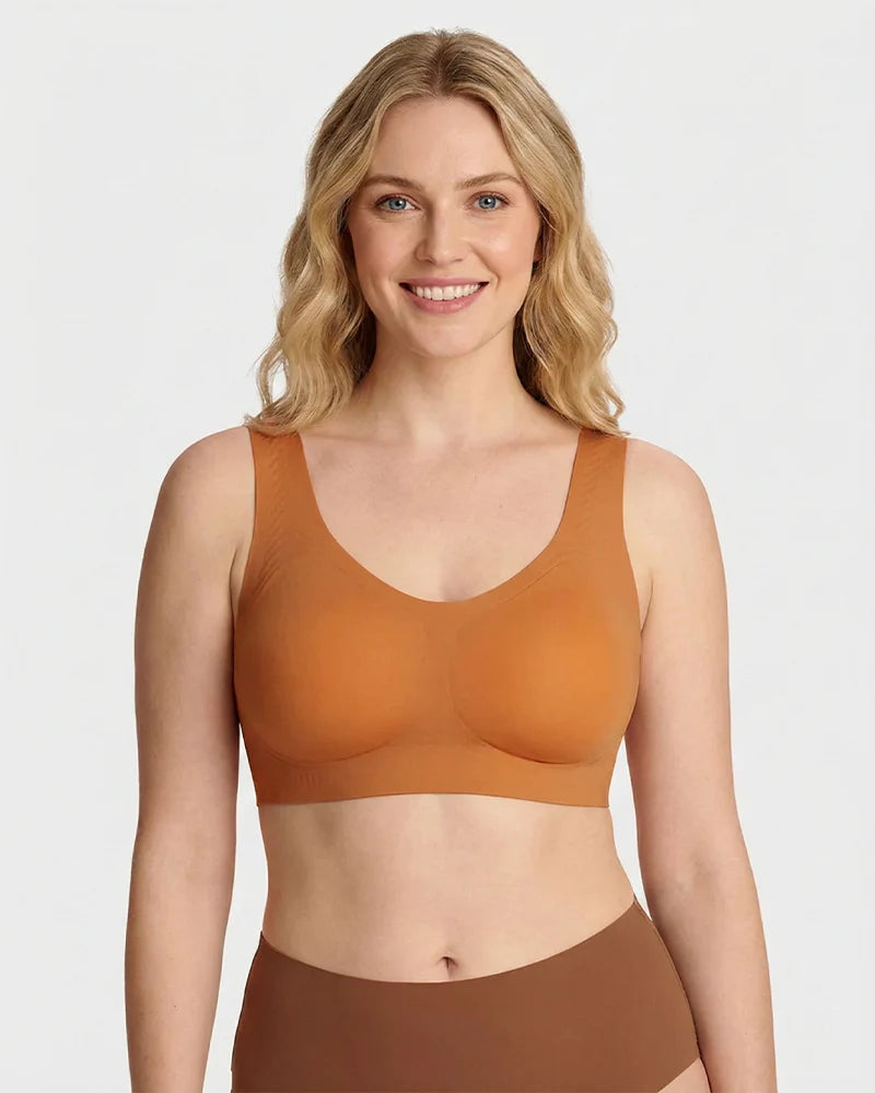 Lifting Wire-Free Antibacterial Jelly Bra