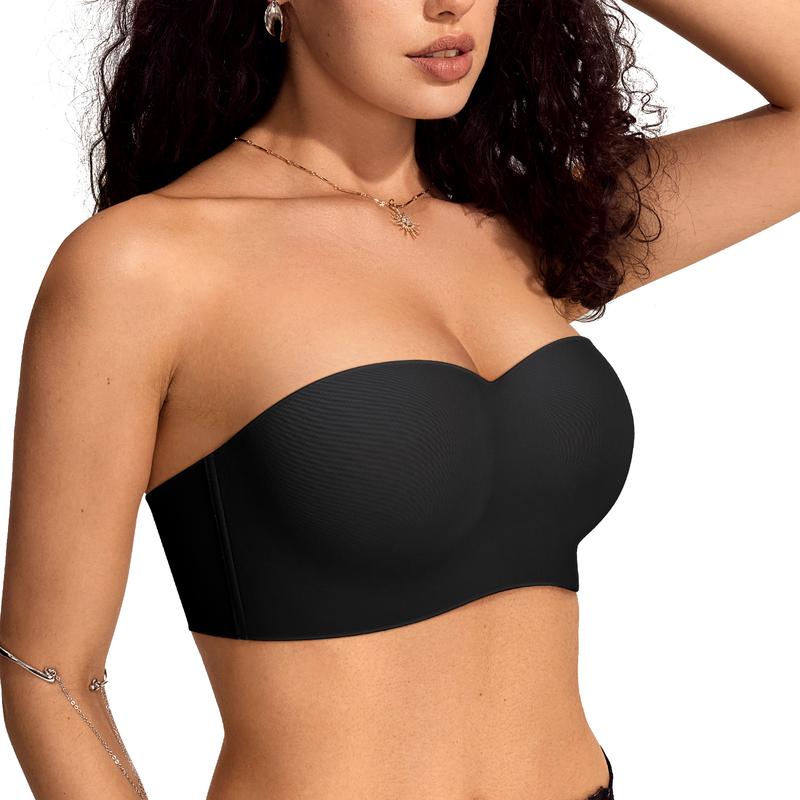 Strapless Push-Up Bralette – Wireless, Non-Slip & Seamless