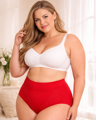 Comfortable High-Waist Leakproof Panties for Plus Size Women