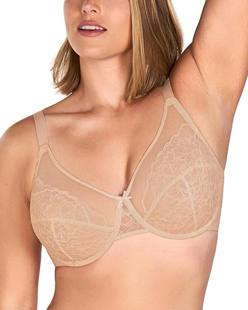 Enchante Unlined Lace Underwire Bra